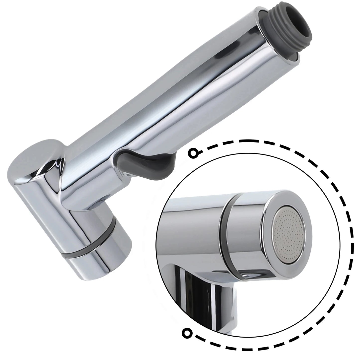 Handheld Bidet Sprayer Wall-Mounted Toilet Shower Head