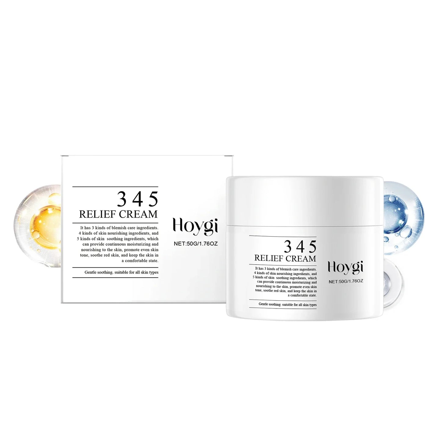 345 Soothing Cream 50g – Redness Relief & Acne Moisturizer