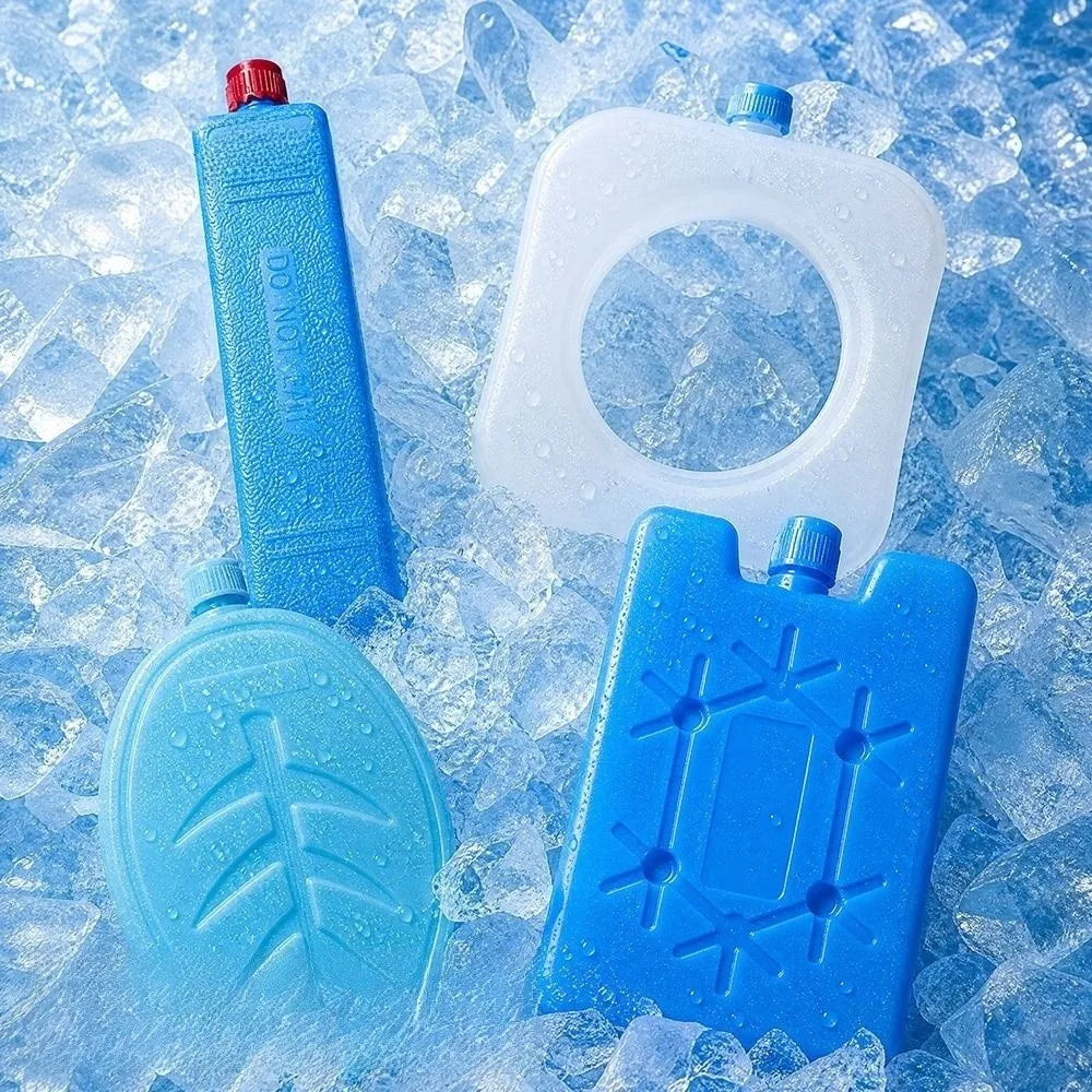Reusable PE Cooler Ice Box | Portable Camping & Picnic Cooler