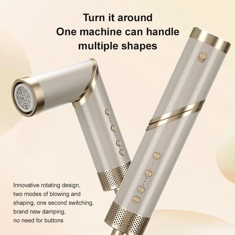 9 in 1 Hair Dryer Hot Comb Set Professional Curling Iron Hair Straightener Styling Tool For Professional Hair Dryer Household Peaceful Pleasures Health and Wellness