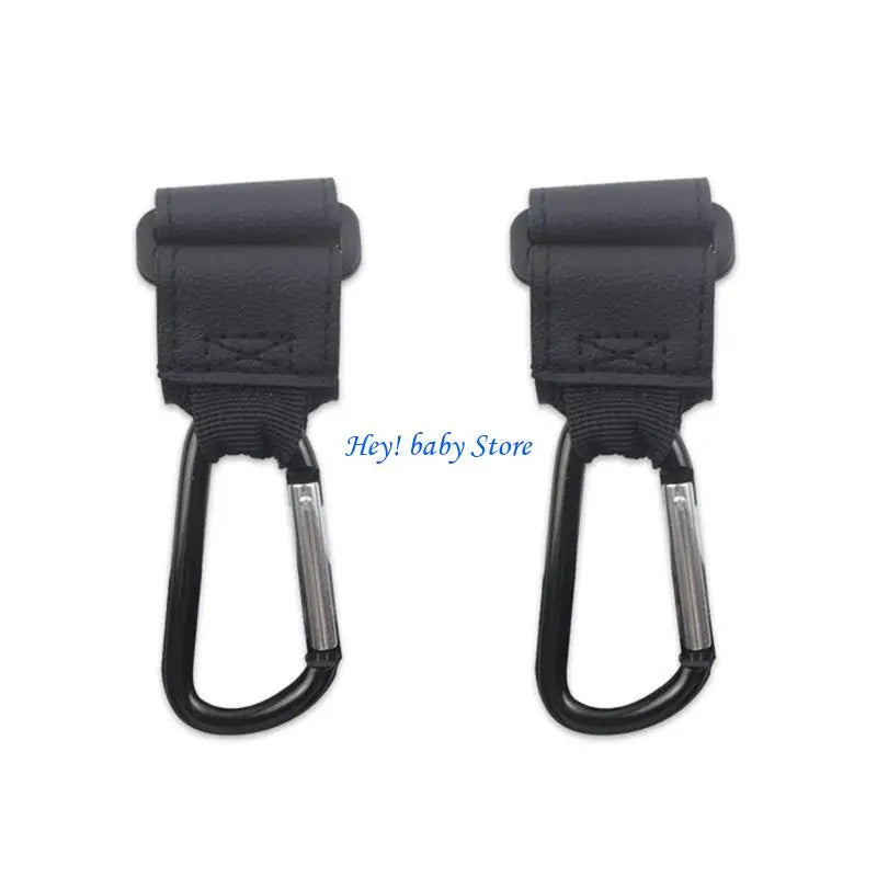 Baby Stroller Carabiner Hooks – Universal Pushchair Hanging Clips