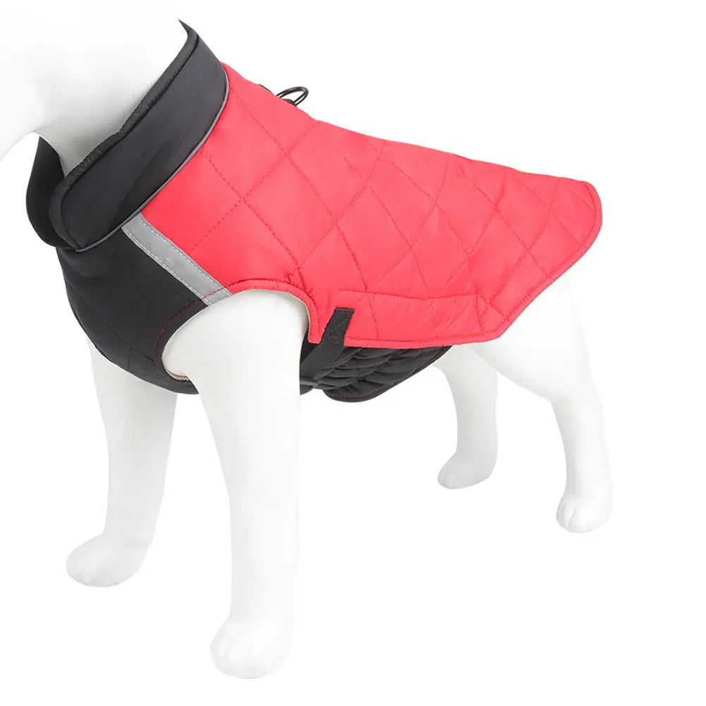 Waterproof Winter Dog Coat | Warm Windproof Vest Jacket