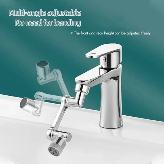 360° Rotating Faucet Aerator Splash Filter – Universal Kitchen Tap Faucet Aerator Peaceful Pleasures Health and Wellness