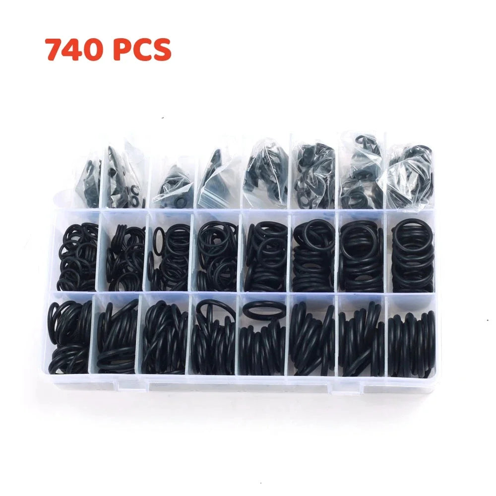 NBR O-Ring Seal Kit 740–1200 Pcs | Plumbing & Auto Repair Peaceful Pleasures Health and Wellness
