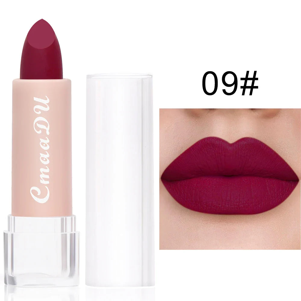 Cmaadu Velvet Matte Lipstick – Waterproof Long-Lasting Lip Gloss