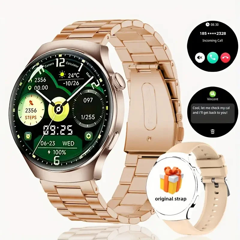LOMAXFR HD Touchscreen Smartwatch – Calling, Music & Sport