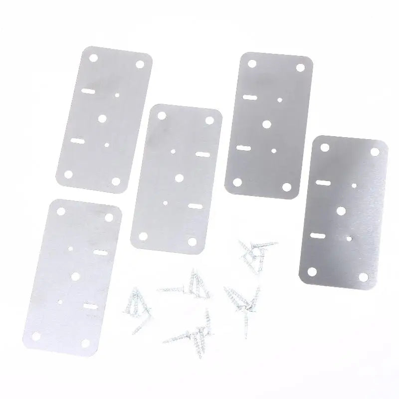 New Cabinet Hinge Repair Plate Kit For Home Kitchen Cabinets Furniture With Holes Stainless Steel Door Hinge Mounting Plate Peaceful Pleasures Health and Wellness
