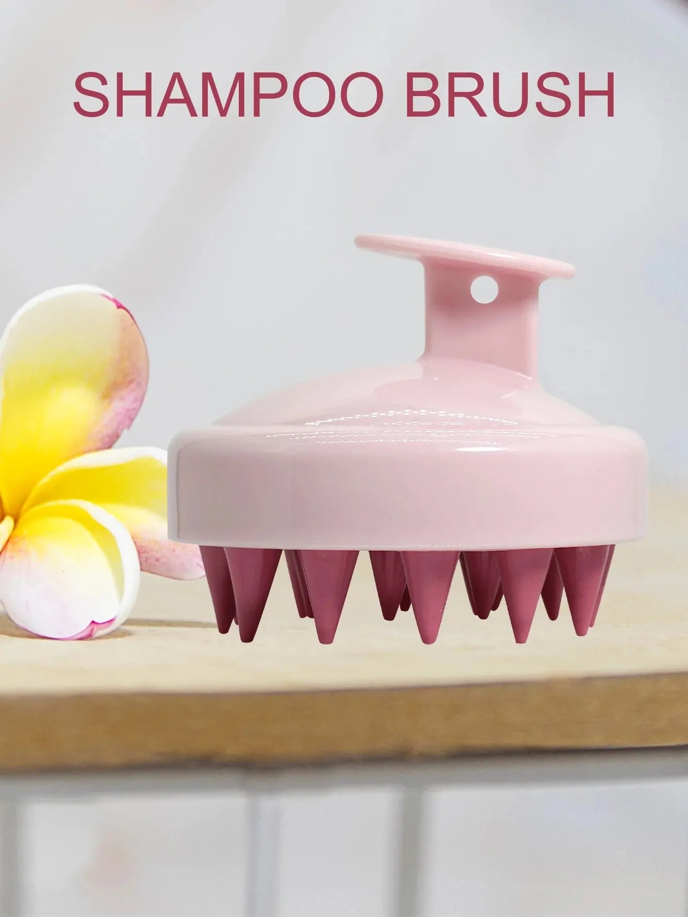 Silicone Scalp Massager Shampoo Brush – Hair & Body Spa