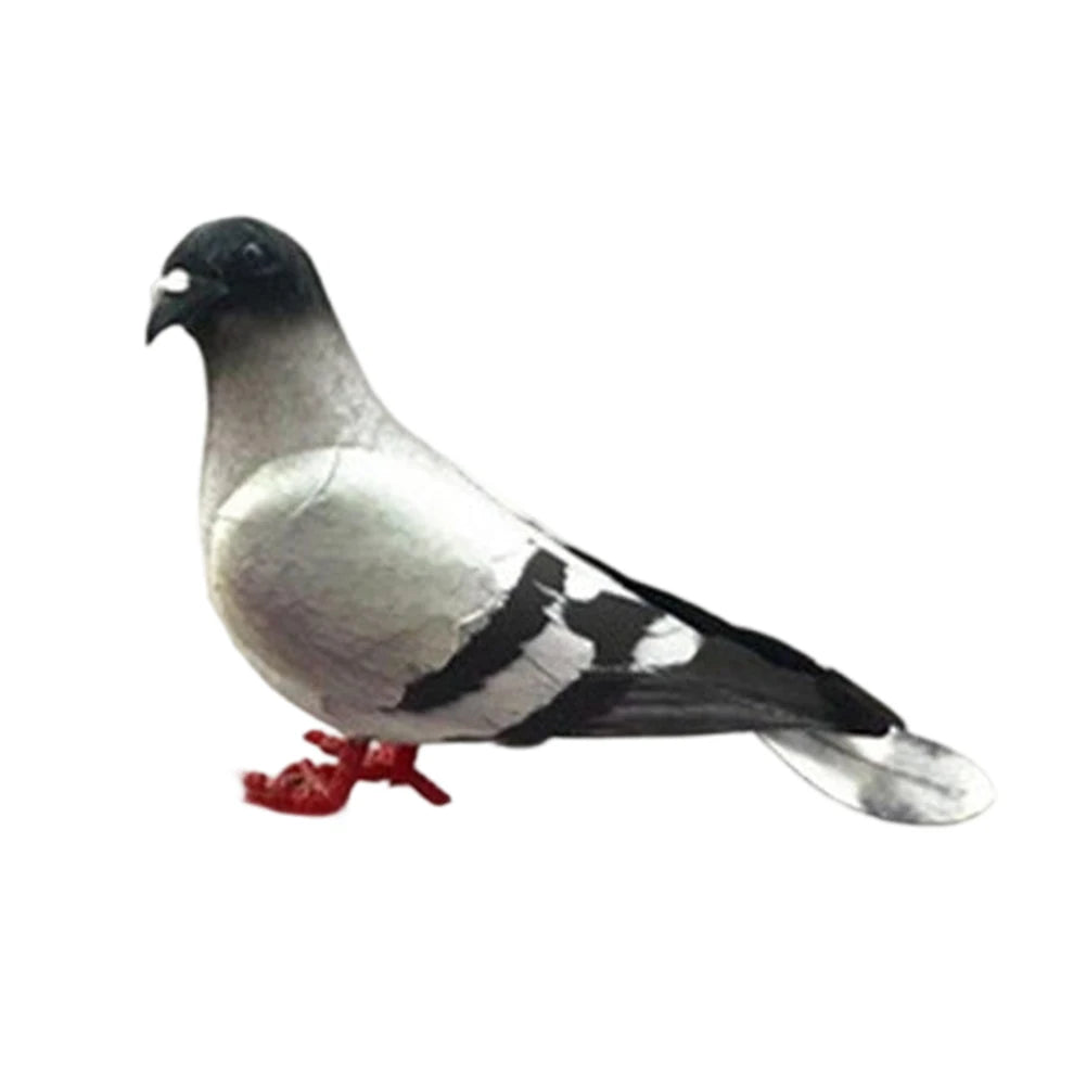 Lifelike Simulation Foam Pigeon Model Home Garden Decor Artificial