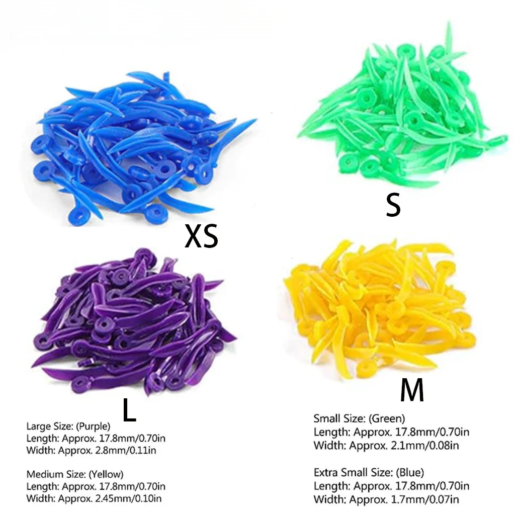 Disposable Dental Tooth Gap Wedges – 4 Sizes, 200pcs
