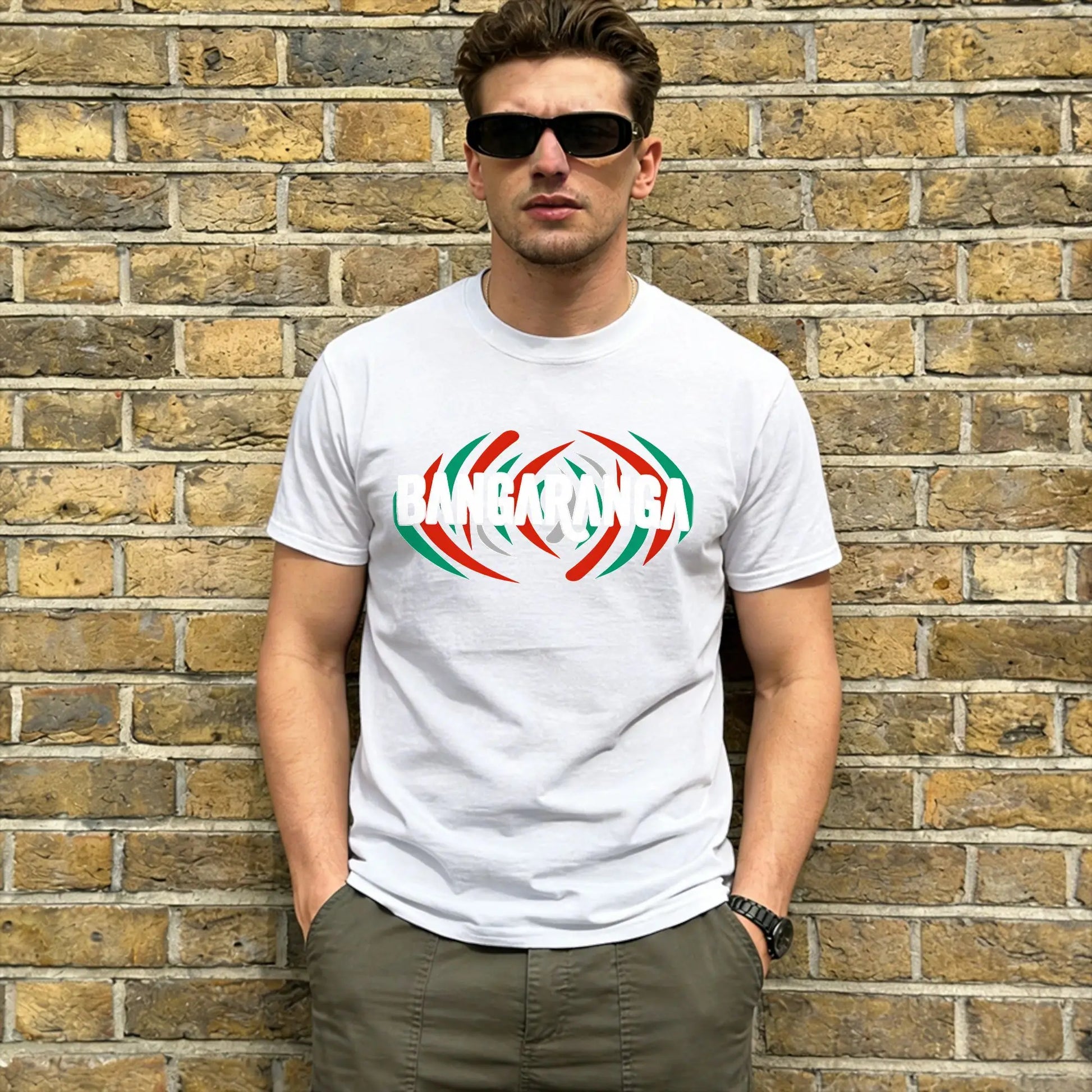 Bangaranga Song T Shirt for Men Pure Cotton Leisure T-Shirts Crew Neck 2026 Bulgaria Tee Shirt Short Sleeve Tops Plus Size Peaceful Pleasures Health and Wellness WHITE 6XL