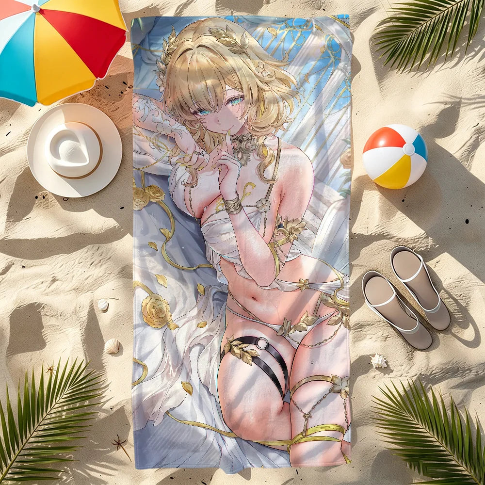 Honkai Star Rail Aglaea Quick-Dry Beach Towel | Soft Pool Towel
