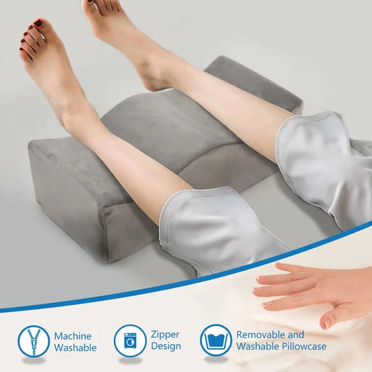 Ergonomic Memory Foam Leg Support Pillow | Comfort & Massage Leg Support Pillow Peaceful Pleasures Health and Wellness