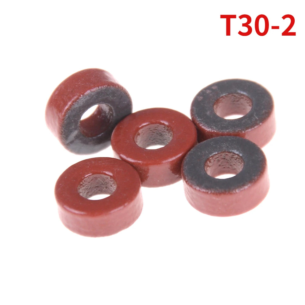 5pcs Iron Powder Toroid Cores T37 T50 Carbonyl Ferrite Rings