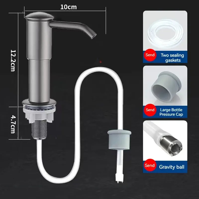 Kitchen Sink Soap Dispenser & Hand Soap Pump | ABS