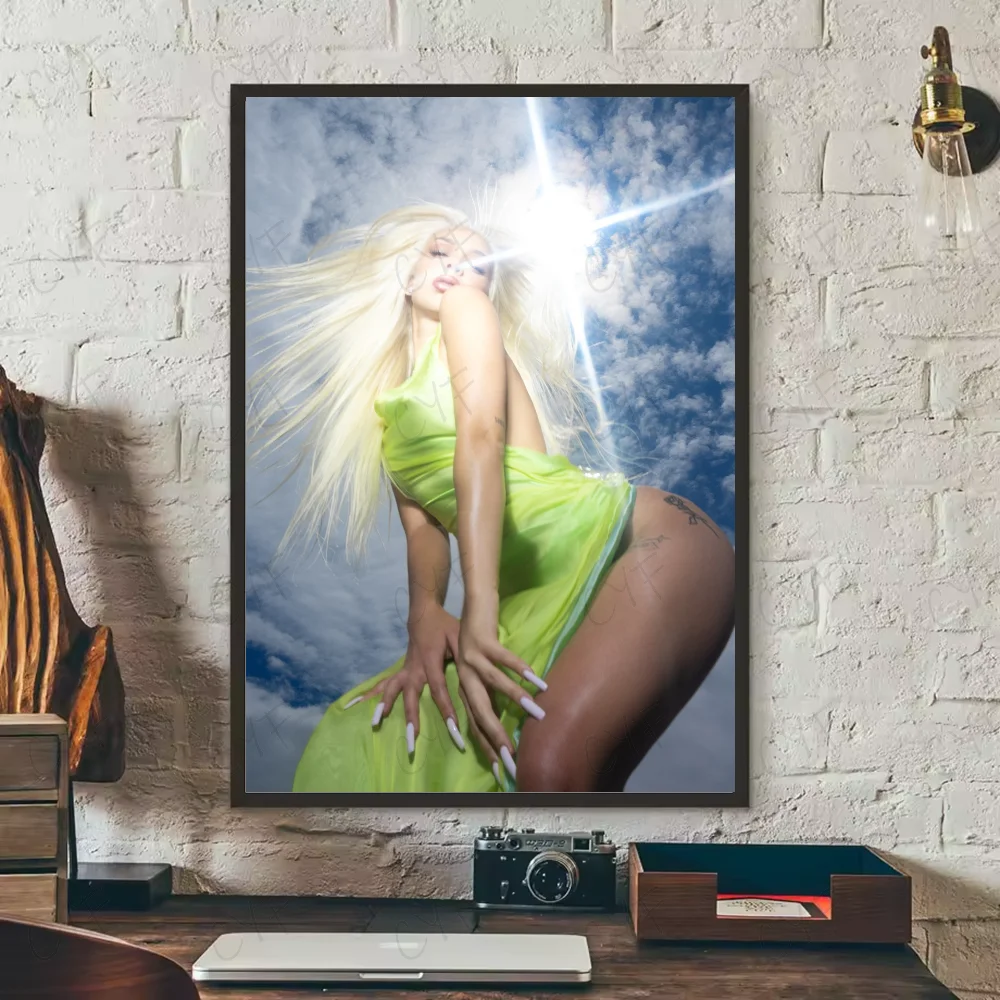 B-Bad G-Gyal HD Waterproof Wall Poster – Modern Home Decor Wall Art Poster Peaceful Pleasures Health and Wellness
