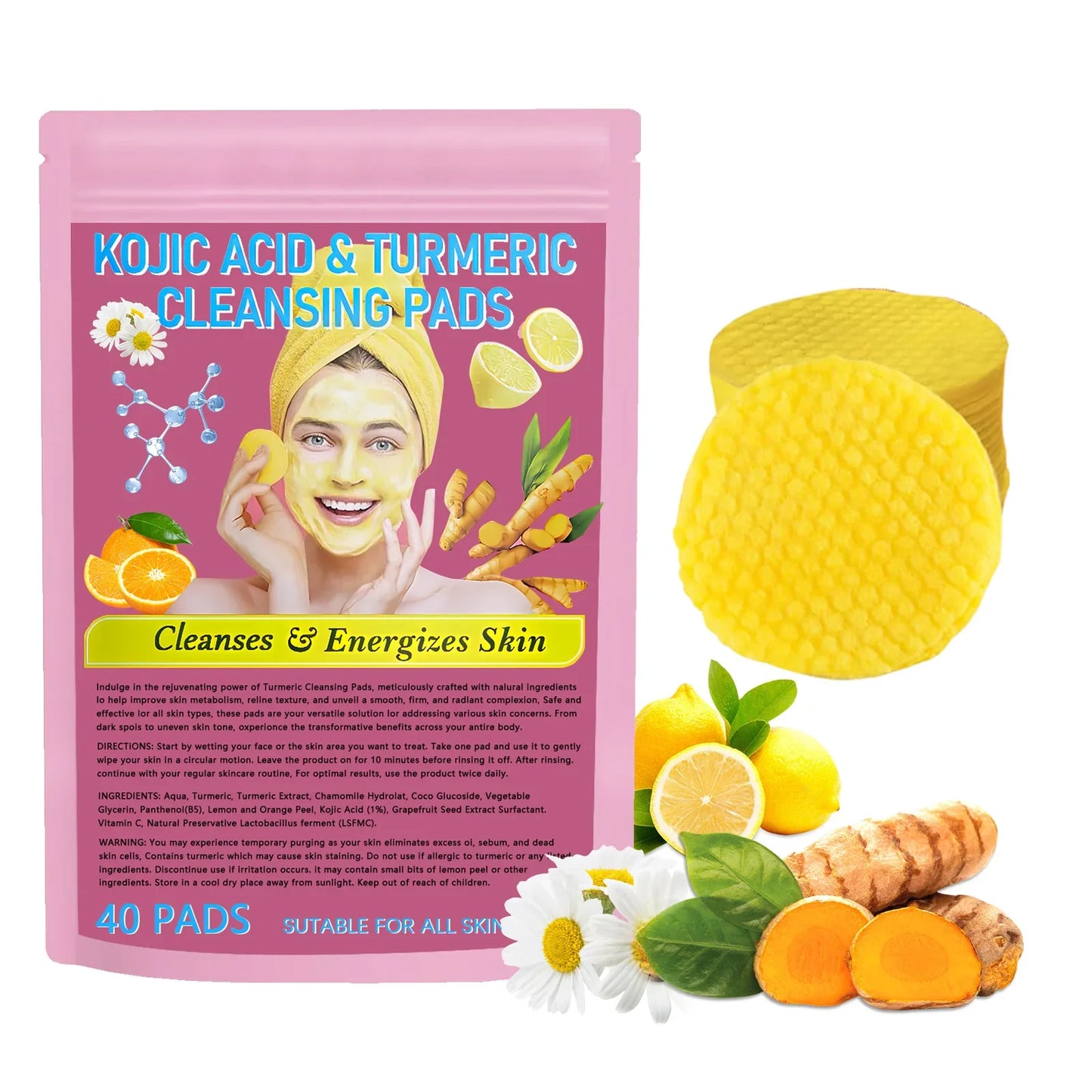 Turmeric Face Moisturizing Cream – Hydrating Glow Daily 60ml