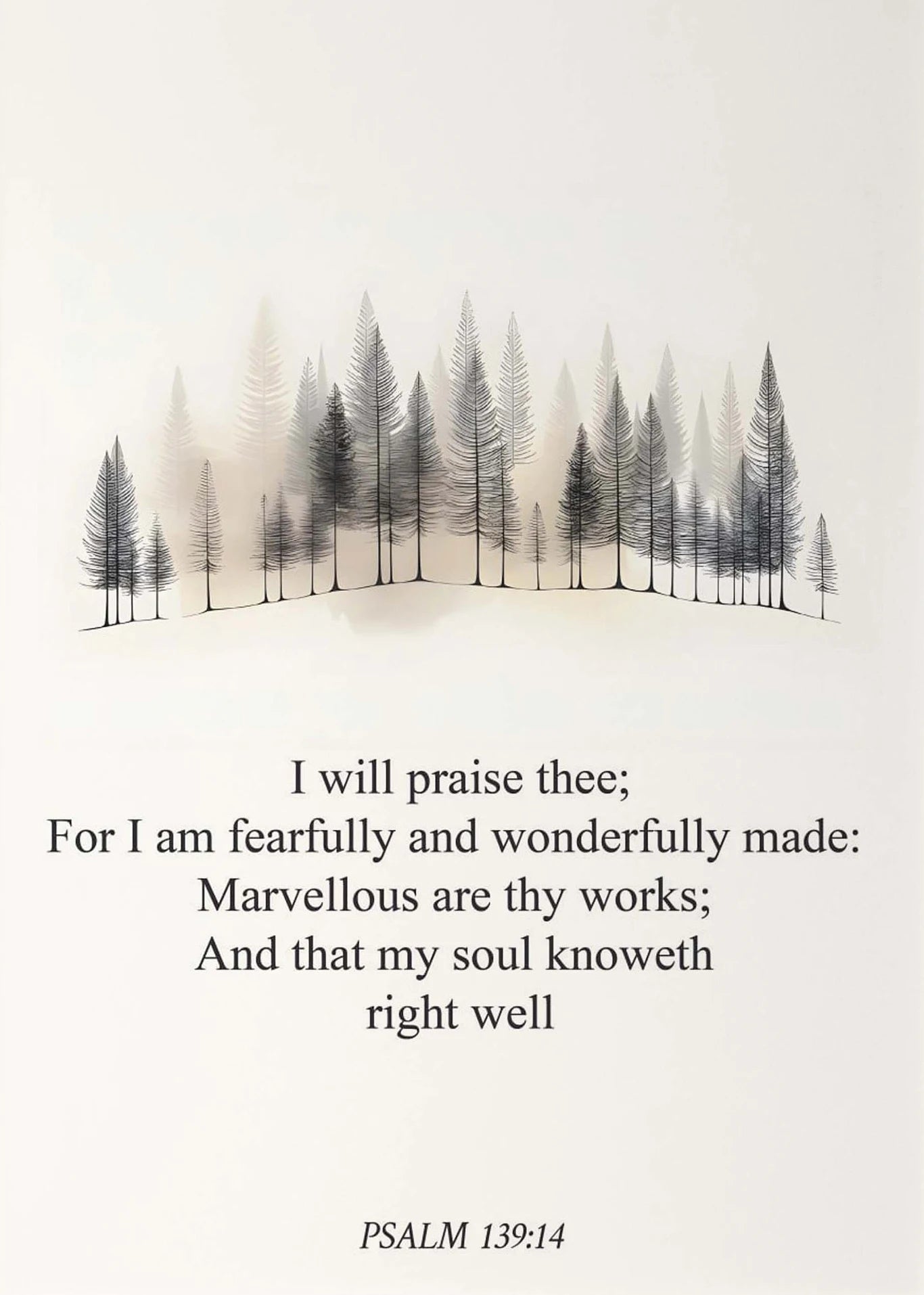 Christian Cross Canvas Wall Art | Bible Verse Baptism Gift