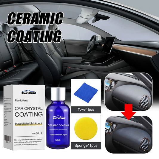 Car Ceramic Coating & Plastic Restorer | Interior Detailer Ceramic Coating Detailer Peaceful Pleasures Health and Wellness