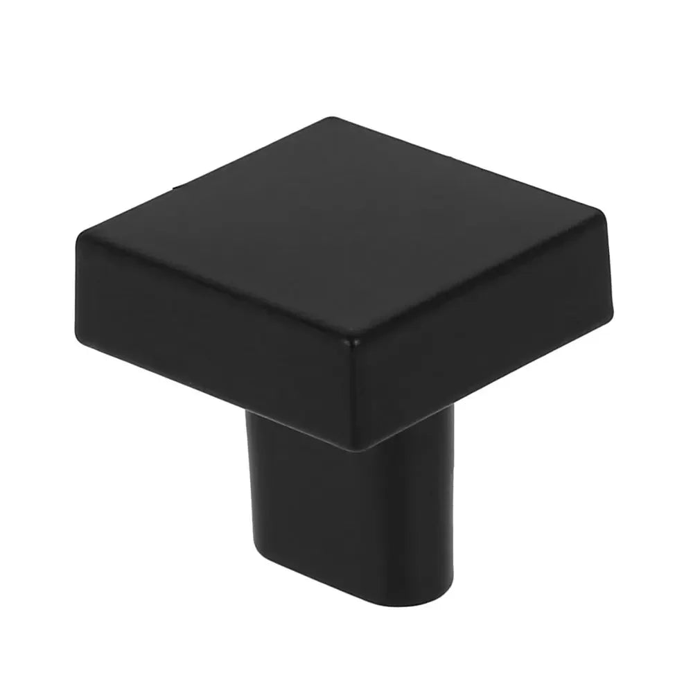 10-Pack Modern Square Zinc Alloy Cabinet Drawer Knobs