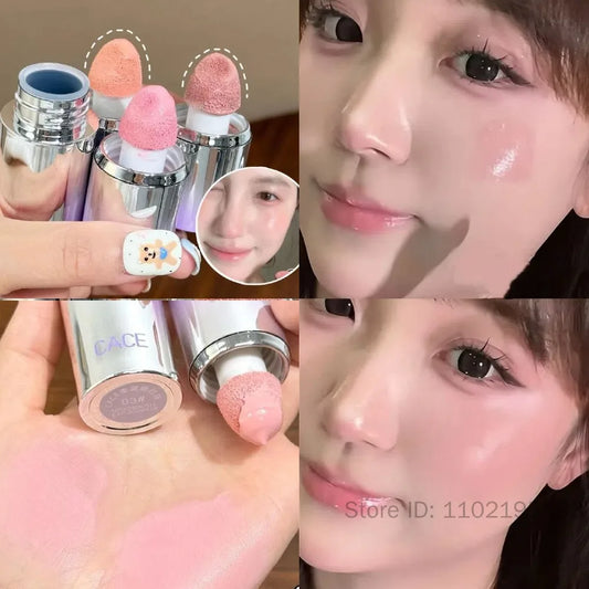 Matte Liquid Blush & Eye Tint | Korean Water-Light Finish Liquid Blush Tint Peaceful Pleasures Health and Wellness