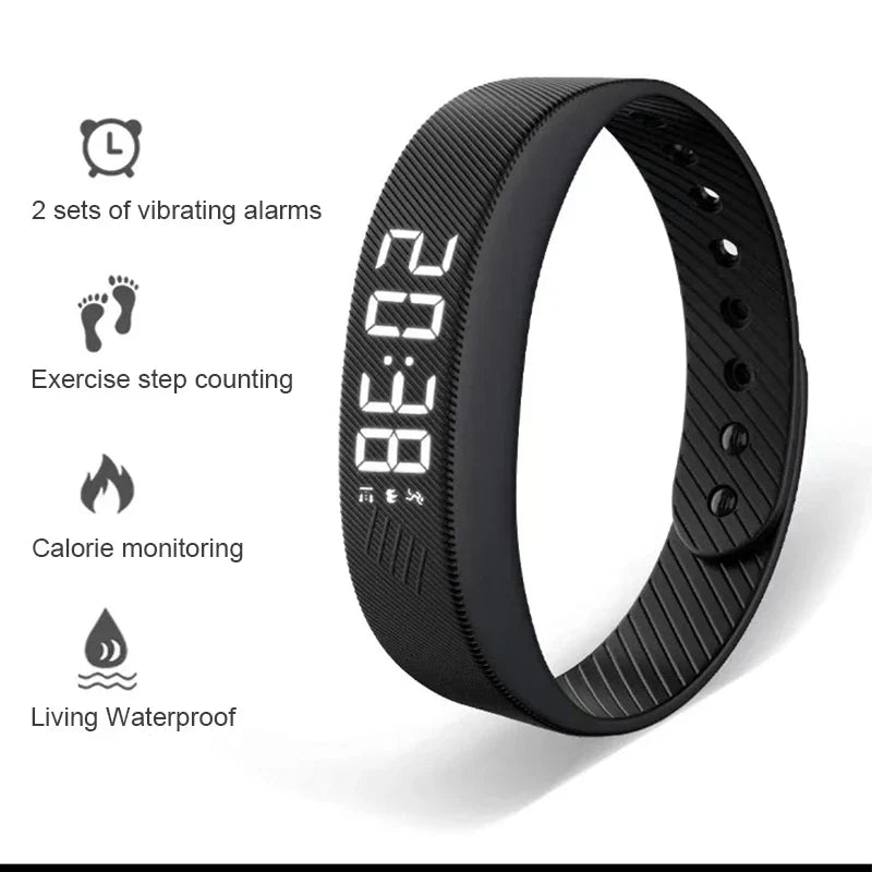 UYJY Smart Fitness Bracelet – Step Counter, Sleep & Alarm