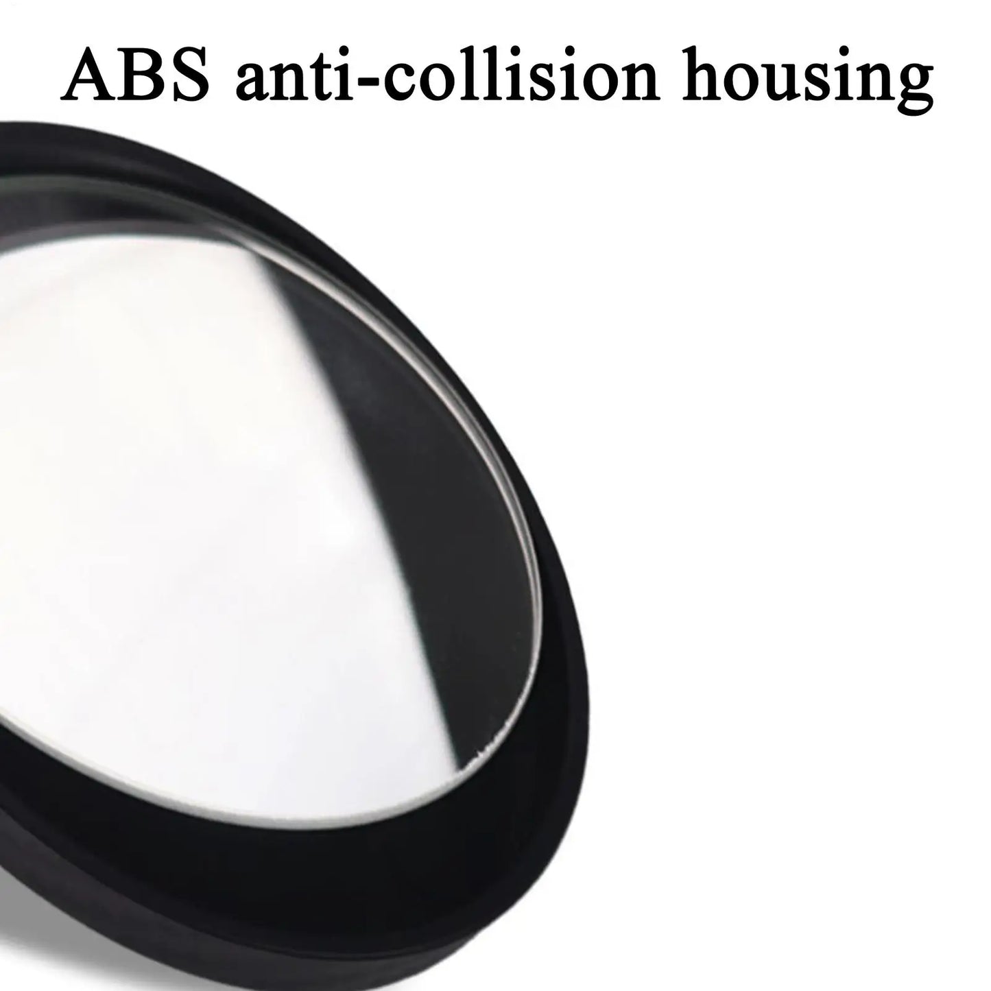 360° Rotatable Car Blind Spot Mirror | 150° Wide Angle Rainproof