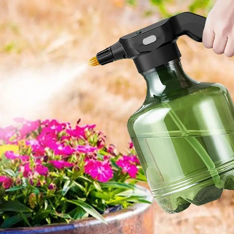 Electric Water Sprayer Garden Sprayer Large Capacity Water Tank 3000ml Adjustable Atomization 1200mah Portable Water Sprayer Peaceful Pleasures Health and Wellness