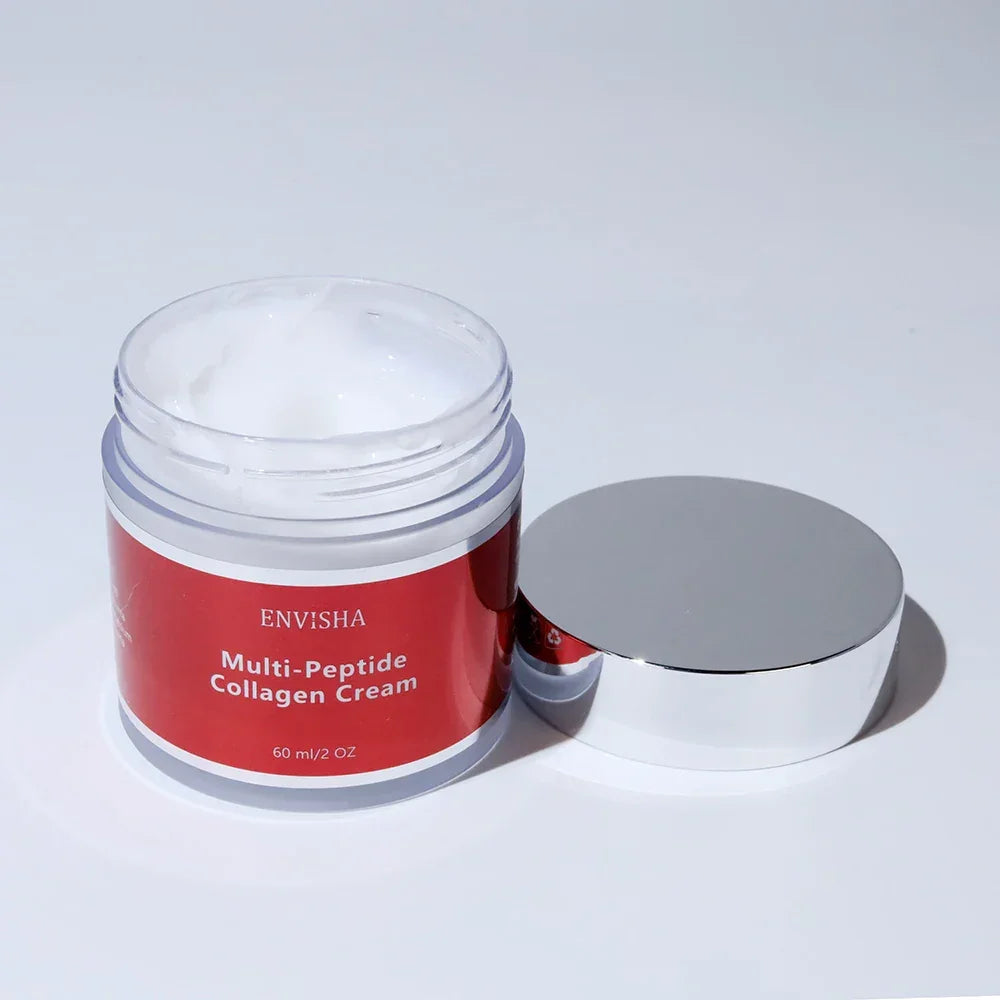 ENVISHA Multi-Peptide Collagen Face Cream – Anti-Aging, 60ml Peaceful Pleasures Health and Wellness