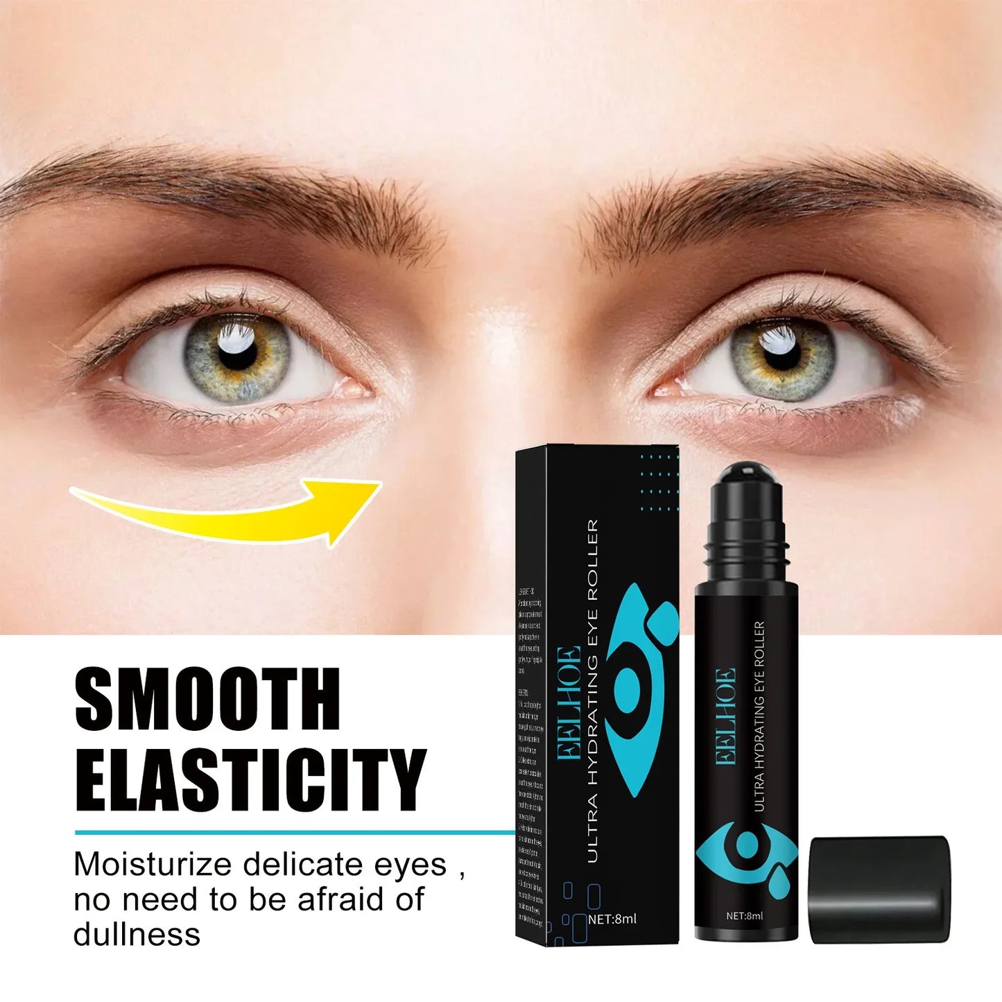 EELHOE Eye Roller Serum – Dark Circles & Puffiness Treatment