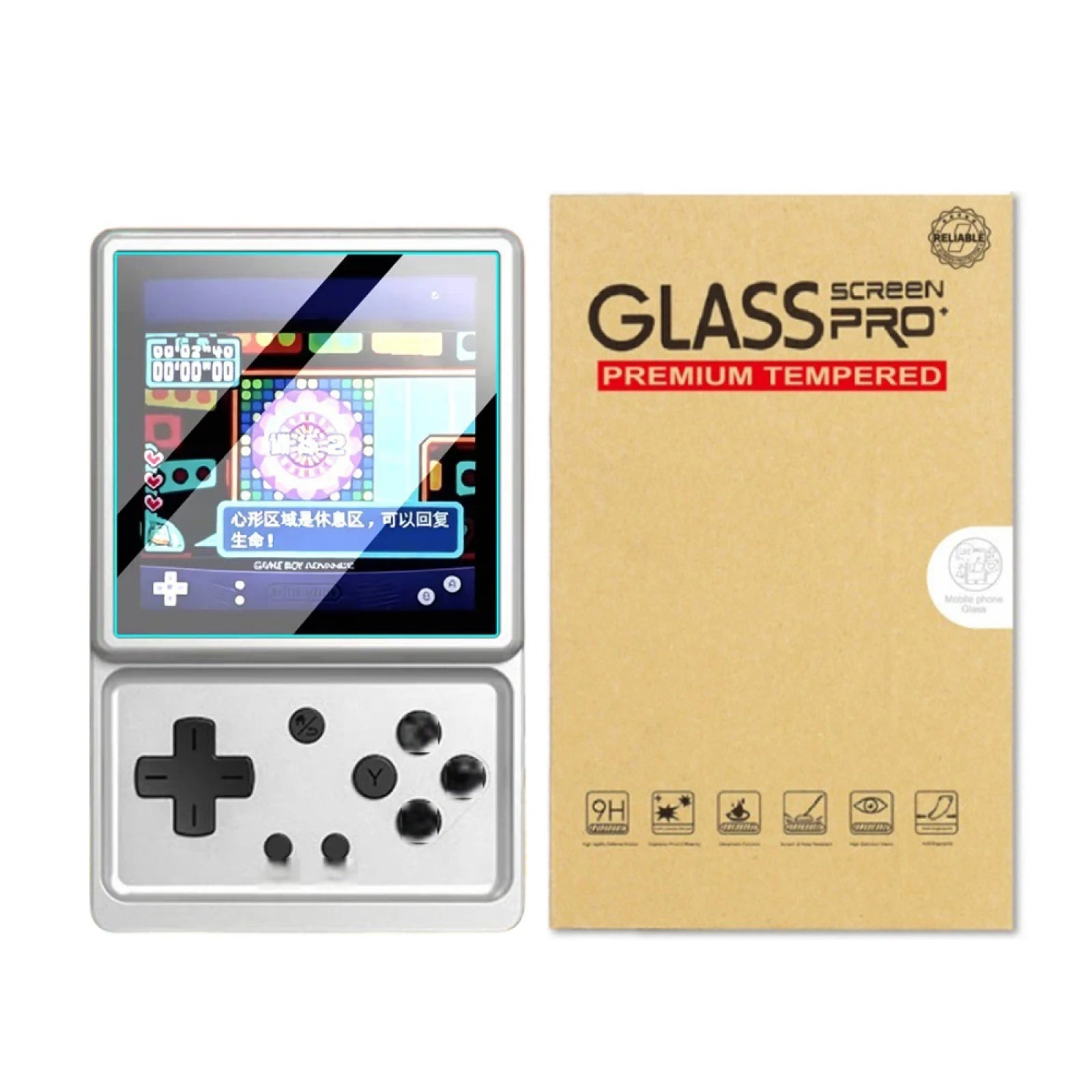Round Edges For RG Rotate Player Games Tempered Glass Protective For RG Rotate 9H HD Screen Protector Film Highly Transparencies Peaceful Pleasures Health and Wellness