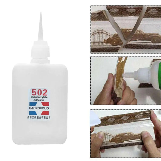 502 Super Glue 40ml – Fast-Drying Cyanoacrylate Adhesive Super Glue Adhesive Oasis Select