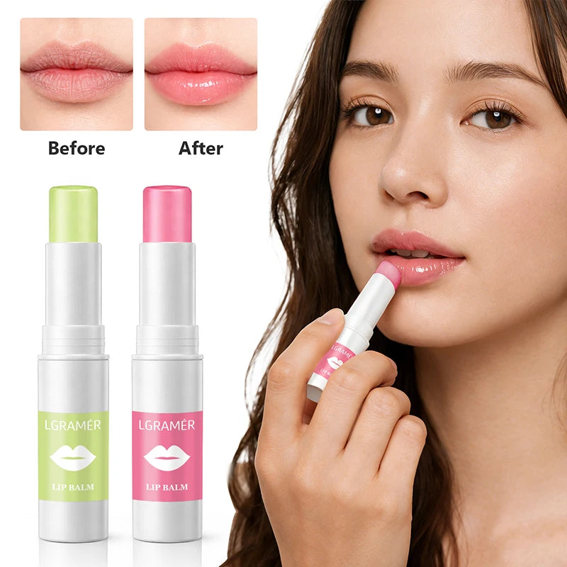 LGRAMER Coconut Oil Lip Balm – Moisturizing & Repair Lip Mask