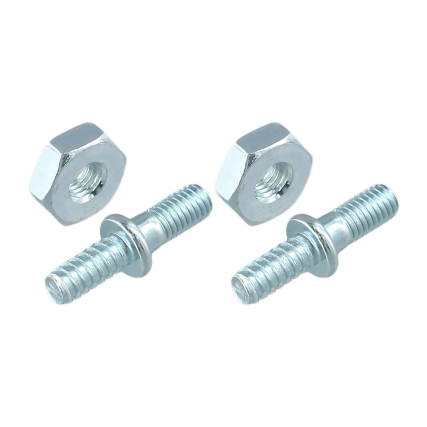 2 Pairs Bar Studs Nuts MS170 MS180 MS210 MS230 MS250 Chainsaw Blade