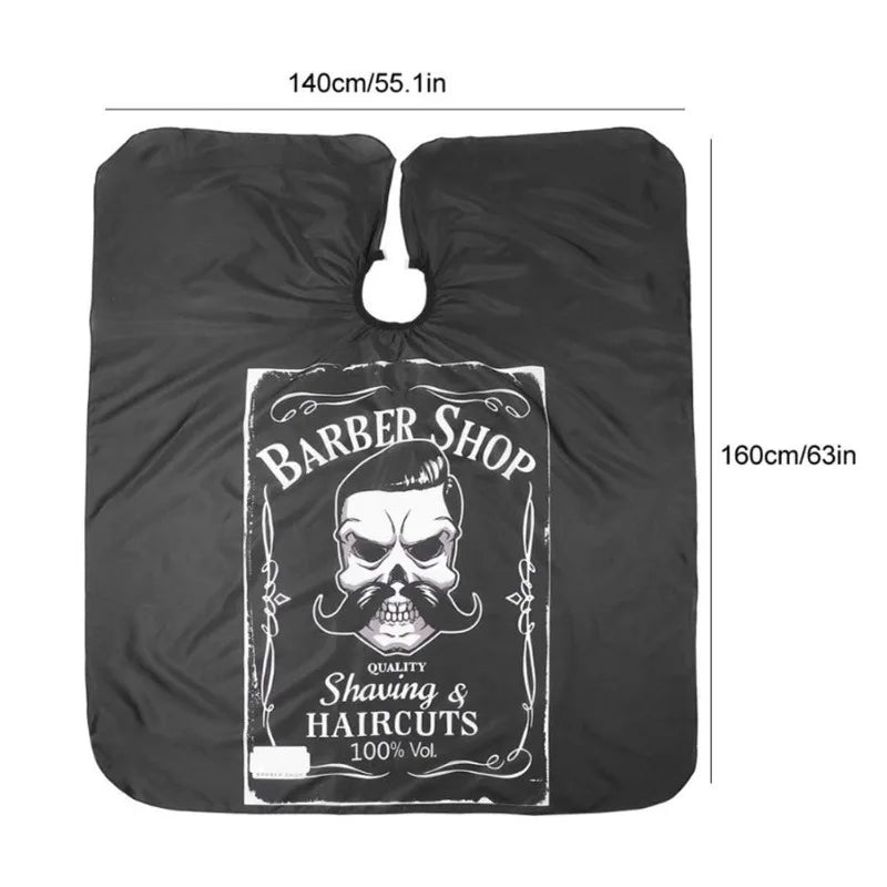 2-Pack Antistatic Hair Cutting Cape & Barber Apron Set Hairdressing Cape Set Peaceful Pleasures Health and Wellness