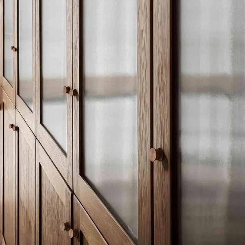 Natural Walnut Wood Cabinet & Drawer Handles | Modern Pull