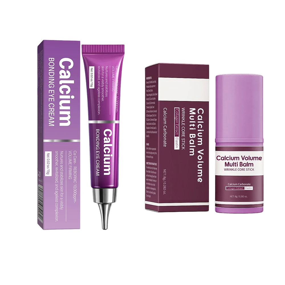 SAUVASINE Calcium Eye Cream & Multi Balm Skincare Set