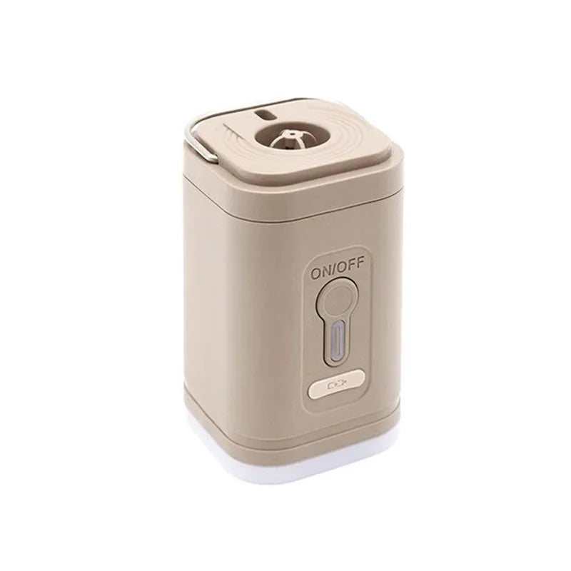 Outdoor Camping Air Pump Convenient Compact High-power Air Extraction Pump Lighting Multi-functional Air Pump Cylinder Peaceful Pleasures Health and Wellness