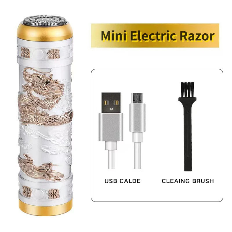 XMSJ Mini Electric Shaver for Men | IPX7 USB Rechargeable