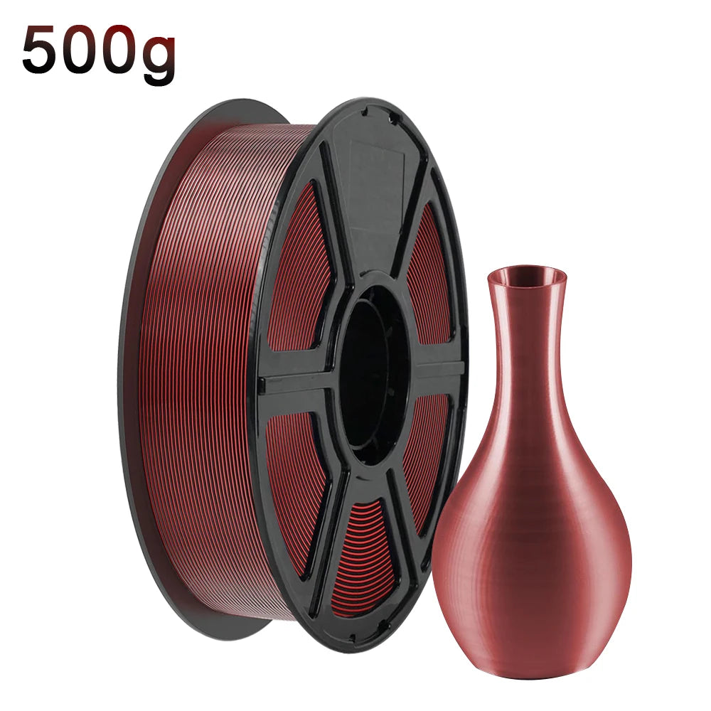 Silk Dual Color PLA Filament 1.75mm – Chrome Coextrusion DINGSUN 3D