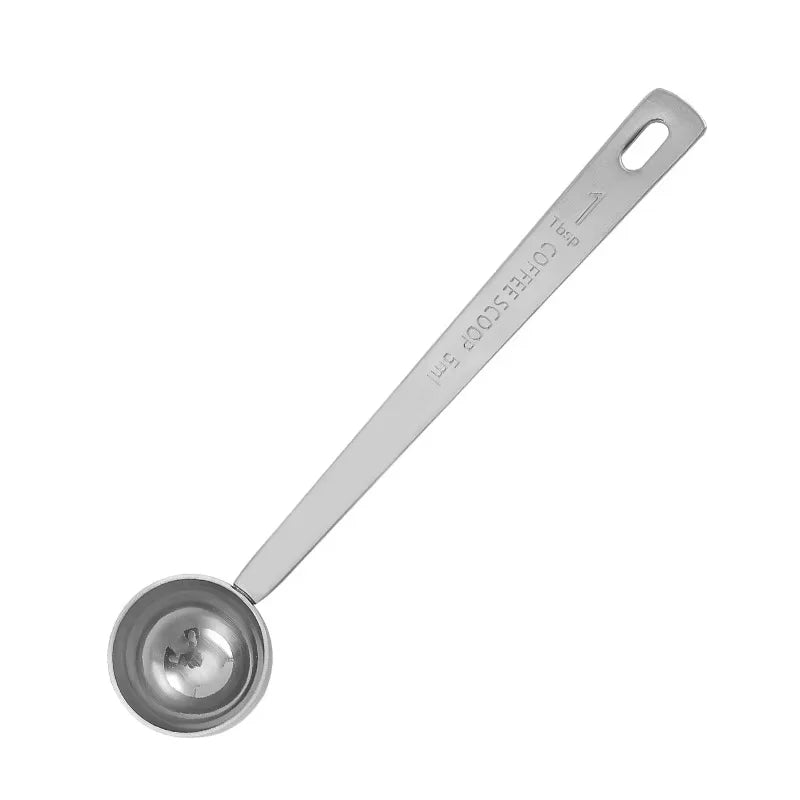 Stainless Steel Coffee Scoop, Measuring Spoons, Measuring Spoon Kitchen Measure Tools Peaceful Pleasures Health and Wellness 1TBSP 5ml