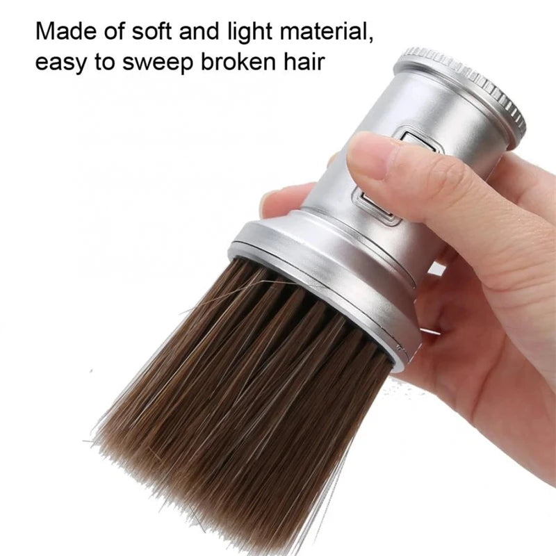 Broken Hair Duster Brush Multifunctional Broken Hair Sweep Brush Neck Brush Beard Shaving Brush For Barber Shop Styling Tools Peaceful Pleasures Health and Wellness