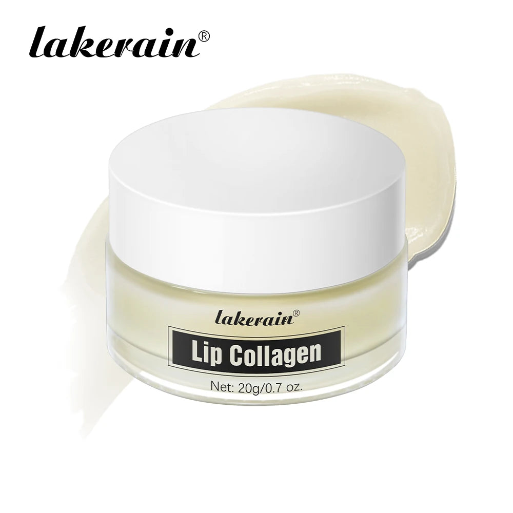 Lip Balm Collagen Lighten Melanin Lip Mask Exfoliating Fade Lip Line Dead Skin Moisturizing Brighten Repair Lip Care Products Peaceful Pleasures Health and Wellness 1pcs