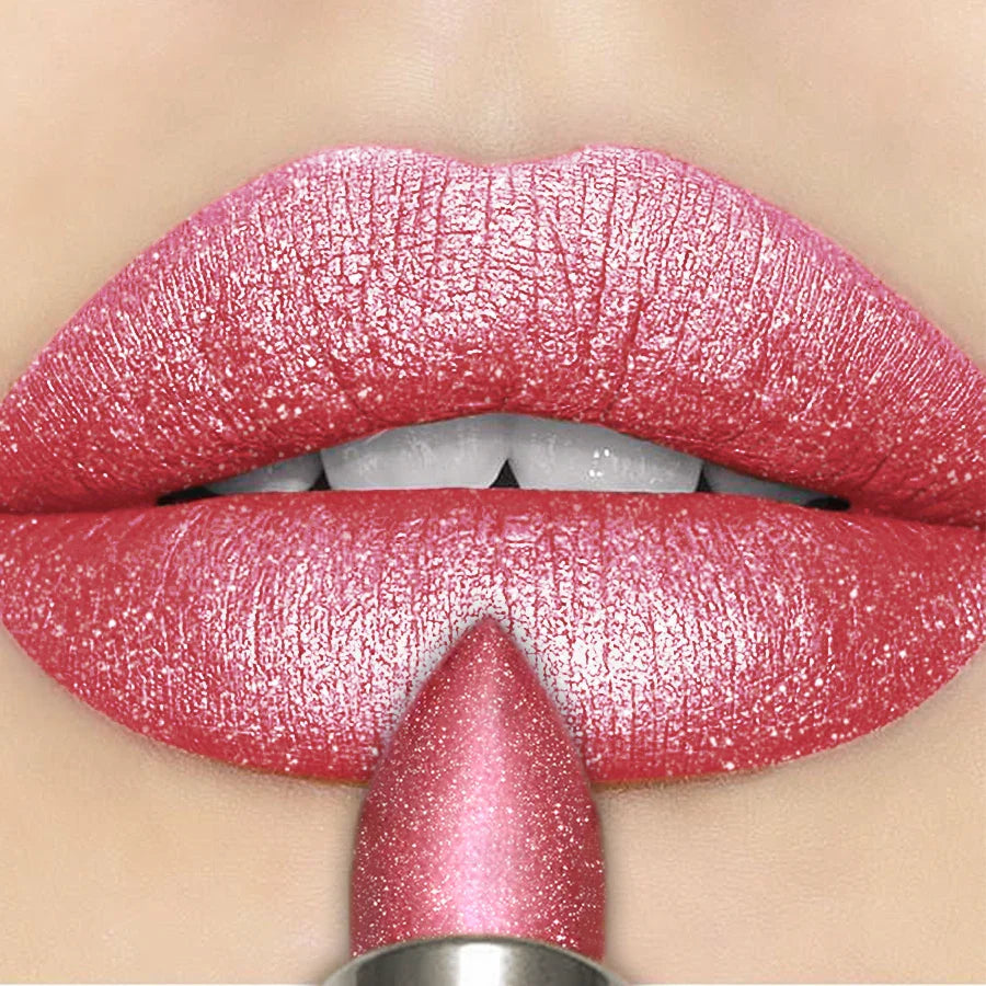 FUNPARK Metallic Glitter Lipstick – 7 Shades | Hydrating Finish