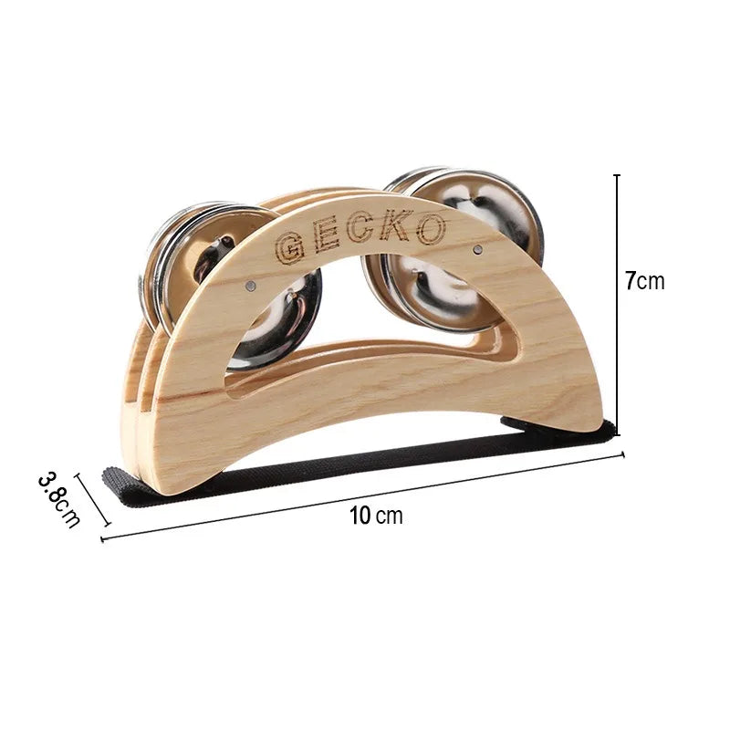 Accessories Solid Wood Foot Step Bell Wholesale Custom Wooden Box