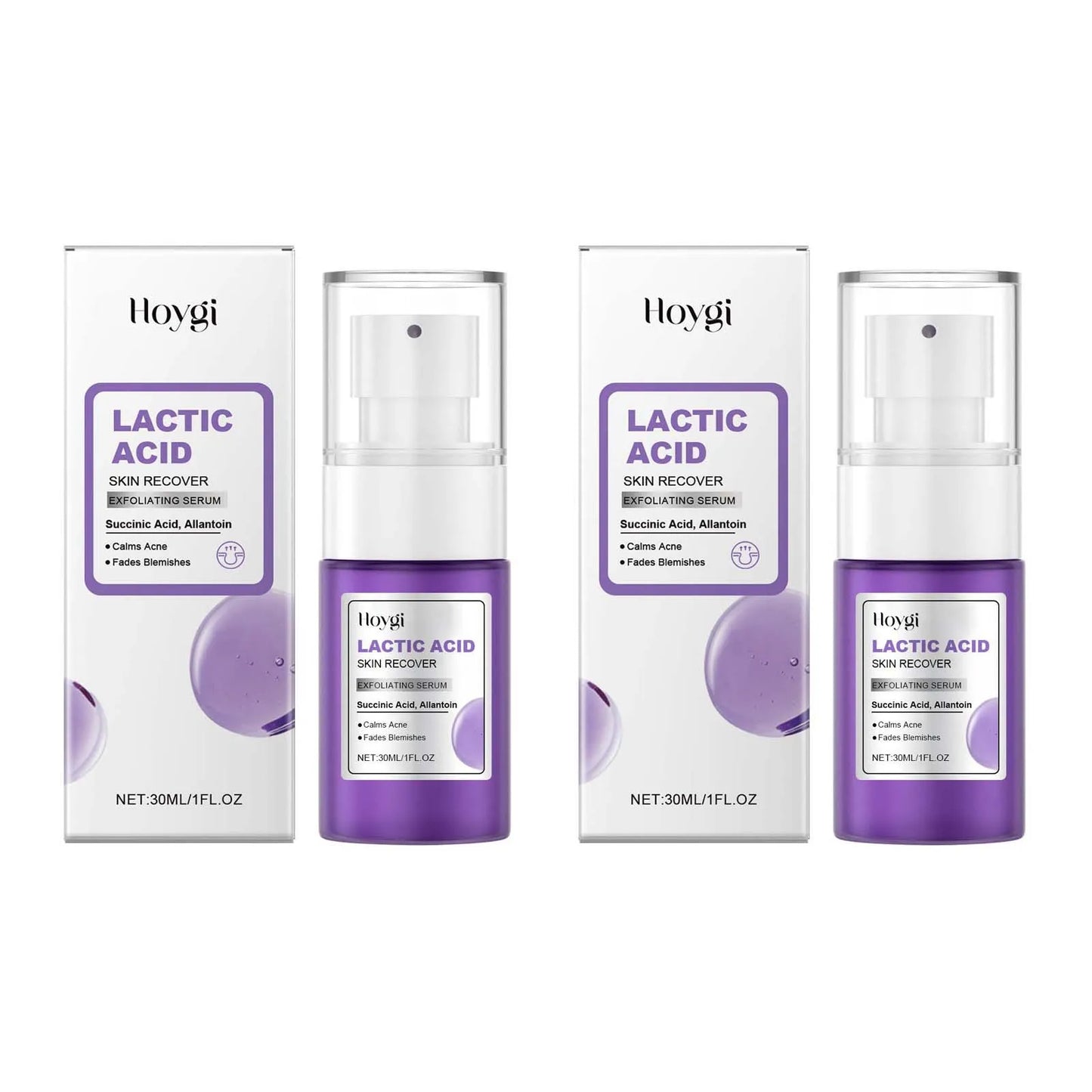 Lactic Acid Exfoliating Serum – Acne, Pores & Brightening