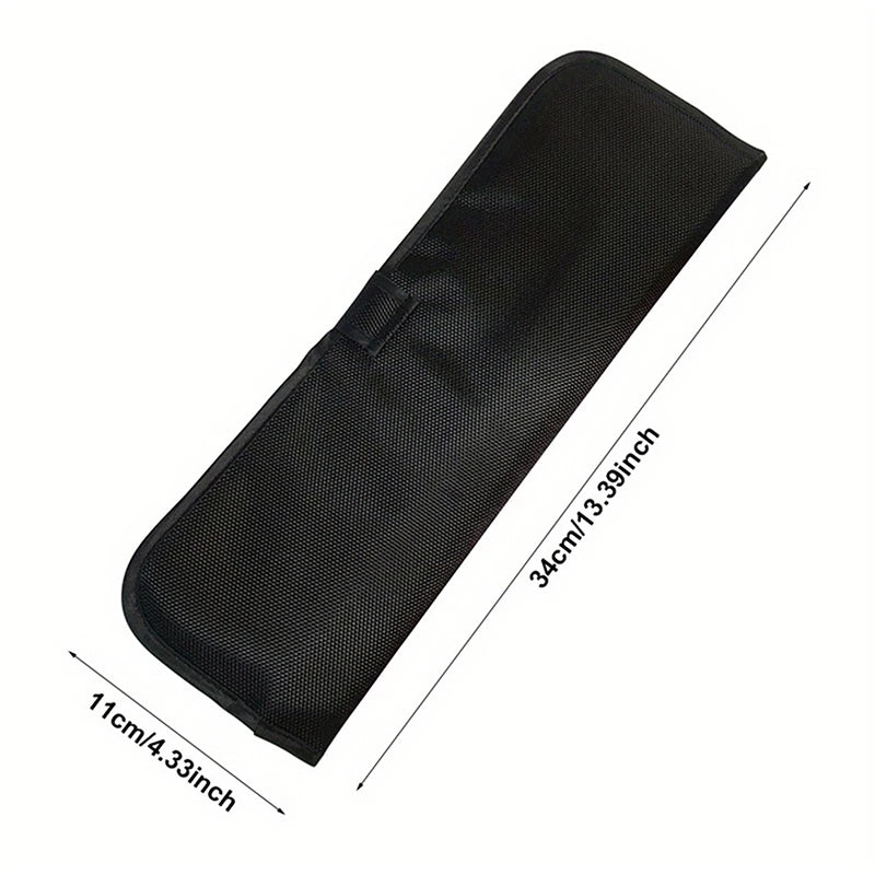 Hair Straightener Storage Bag Curling Heat-resistant Storage Bags Hair Flat Iron Straightener Curler Woman Folding Travel Bags Peaceful Pleasures Health and Wellness one size