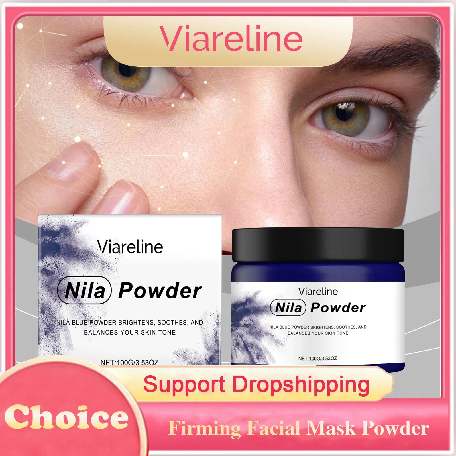Firming Facial Mask Powder Moisturizing Brightening Gentle Pore Cleansing Glowing Improve Elasticity Soft Smoothing Facial Mask Peaceful Pleasures Health and Wellness