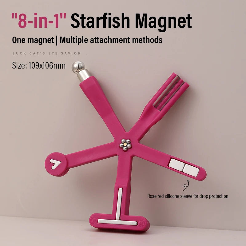 8-in-1 Starfish Nail Magnet | Cat Eye Nail Art Tool