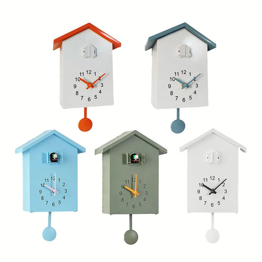 Cuckoo Clock Voices Call Bird House Wall Art Home Living Room Office Peaceful Pleasures Health and Wellness